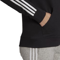 Bluza damska adidas W 3S SJ FZ HD czarna