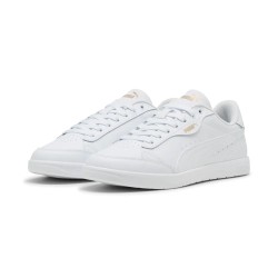 Buty damskie PUMA Vikky Star 402600 02 białe sneakersy skórzane