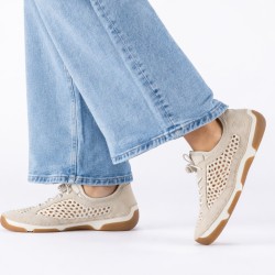 Buty damskie Rieker 55960-60 wsuwane z siateczki przewiewne