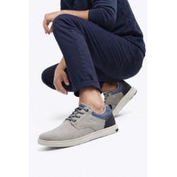 Buty męskie Marco Tozzi 2-13647-46 221 szare półbuty casual z gumowaną podeszwą