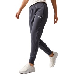 Spodnie męskie Puma ESS Logo Pants TR CL 684714 77 grafitowe dresowe ze ściągaczami.