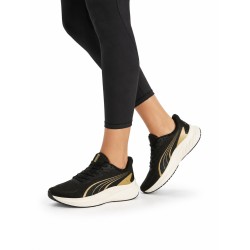 PUMA Pounce Lite 2 313496 07 – Damskie buty sportowe czarne ze złotymi detalami