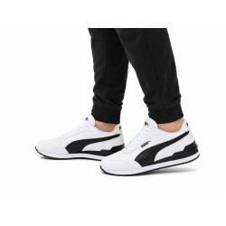 PUMA 399068 31 – męskie sneakersy białe z czarnymi detalami